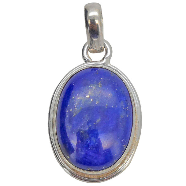 Lapis Sterling Silver Pendant (7877)