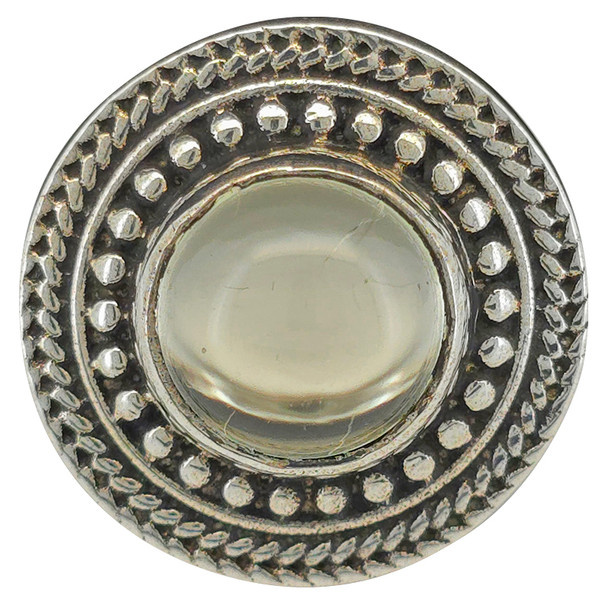 Lemon Quartz Sterling Silver Ring