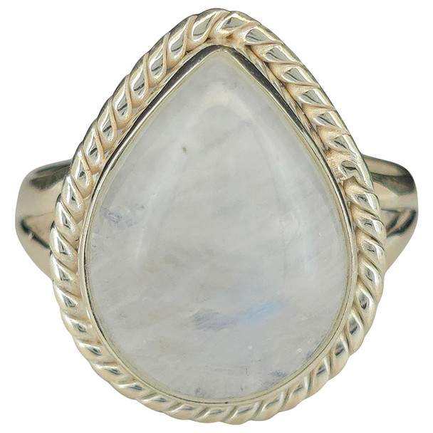 Moonstone Sterling Silver Ring