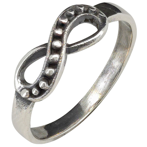 Infinity Sterling Silver Ring