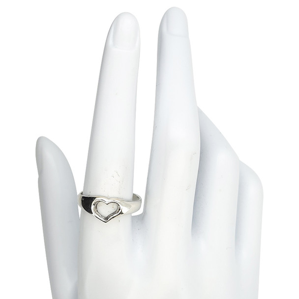 Heart Sterling Silver Ring