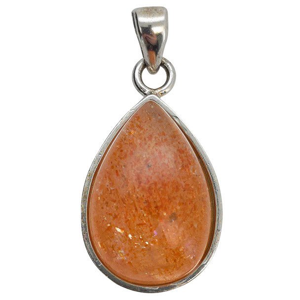 Sunstone Sterling Silver Pendant