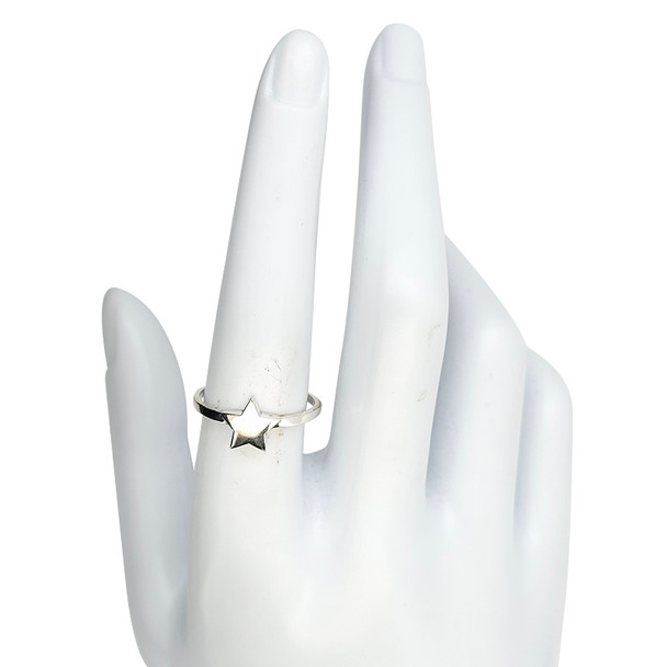 Star Sterling Silver Ring