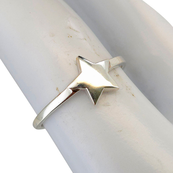 Star Sterling Silver Ring
