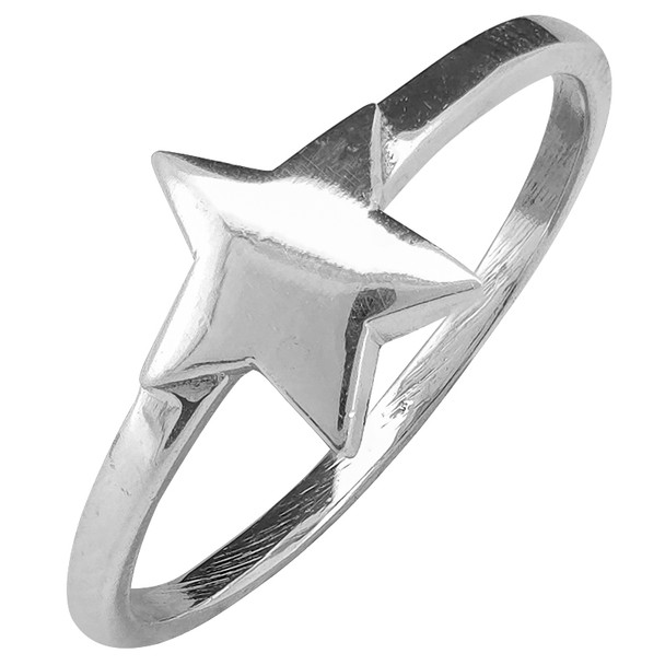 Star Sterling Silver Ring