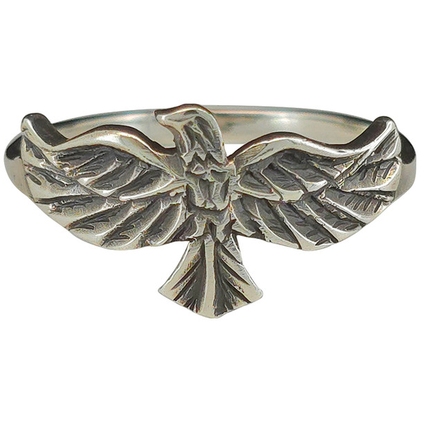 Sterling Silver Eagle Ring