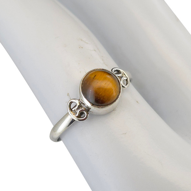 Tiger Eye Sterling Silver Ring
