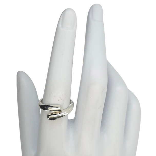 Sterling Silver Wrap Adjustable Ring