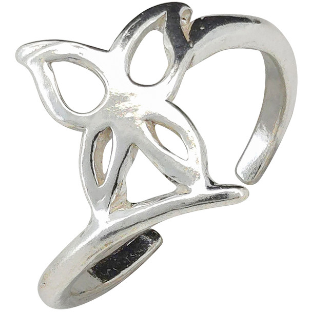 Sterling Silver Adjustable Mini Ring