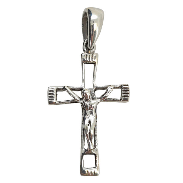 Sterling Silver Crucifix Pendant