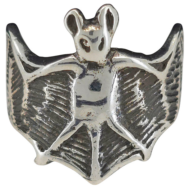 Sterling Silver Bat Ring