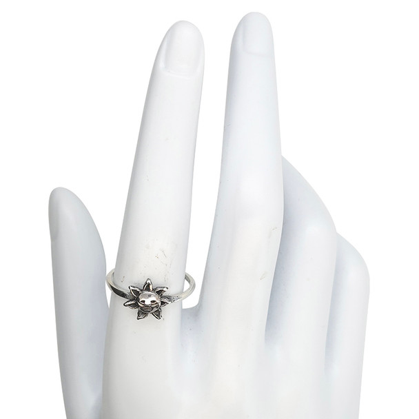 Sun Sterling Silver Ring