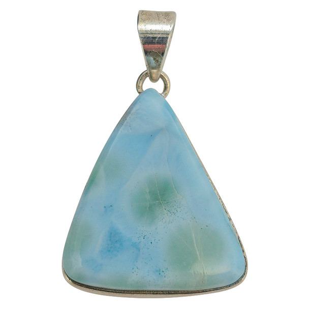 Larimar Sterling Silver Handmade Pendant