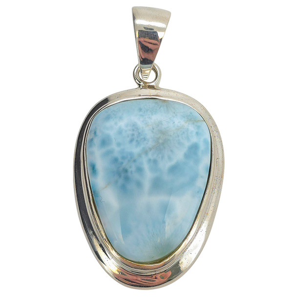 Larimar Sterling Silver Pendant