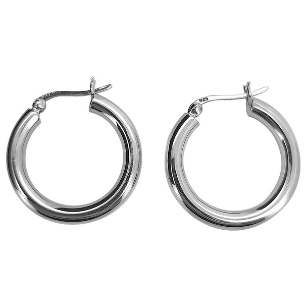 Sterling Silver Hoop Earrings