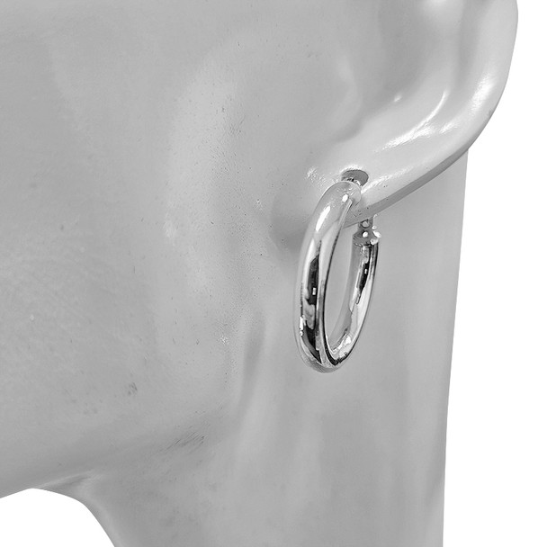 Sterling Silver Hoop Earrings
