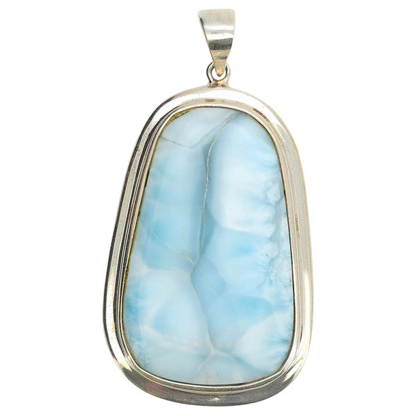 Larimar Sterling Silver Pendant