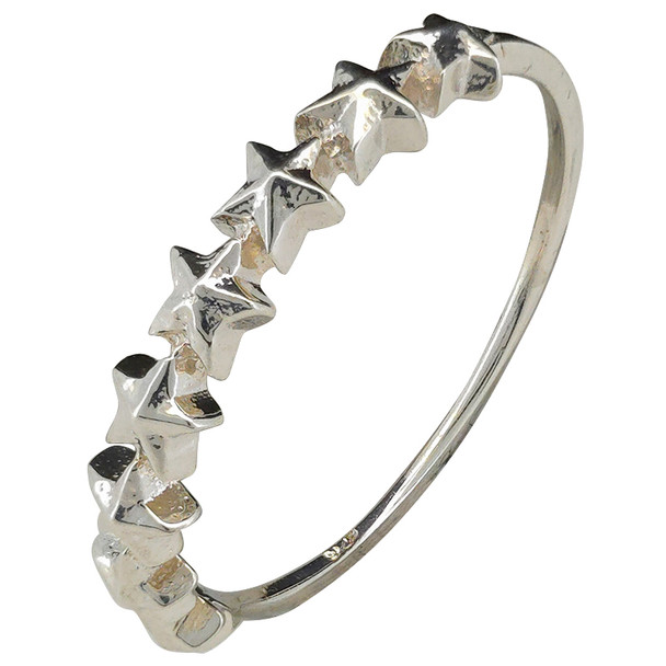 Stars Sterling Silver Ring