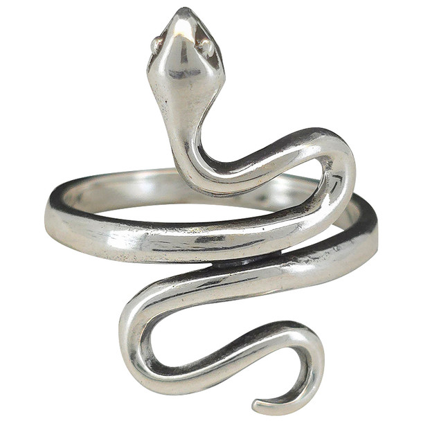 Sterling Silver Snake Ring