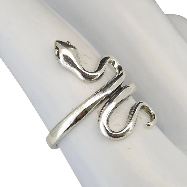 Sterling Silver Snake Ring