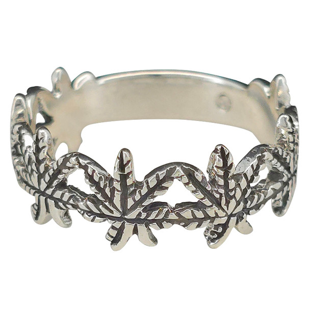 Leaf Sterling Silver Ring