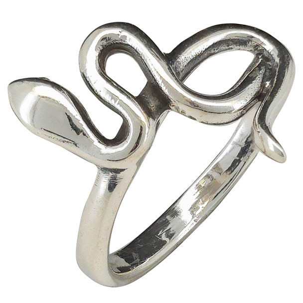 Sterling Silver Snake Ring