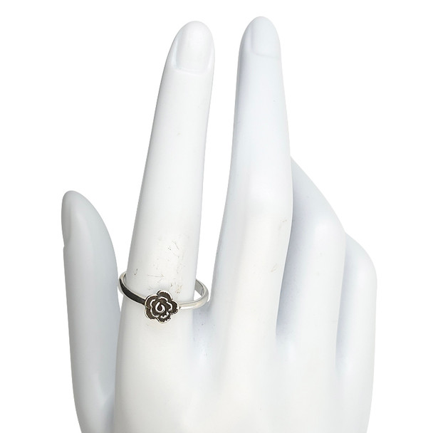 Flower Sterling Silver Ring