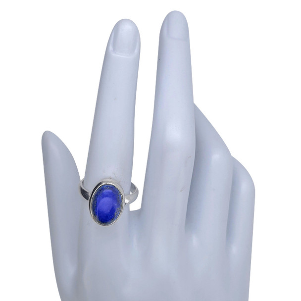 Lapis Sterling Silver Ring
