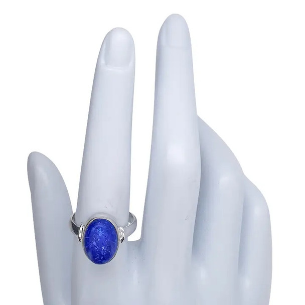 Lapis Sterling Silver Ring