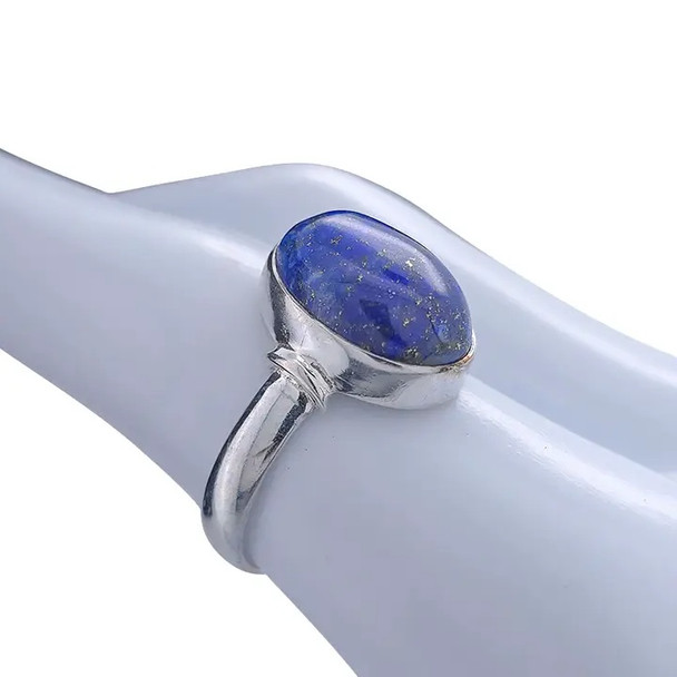 Lapis Sterling Silver Ring