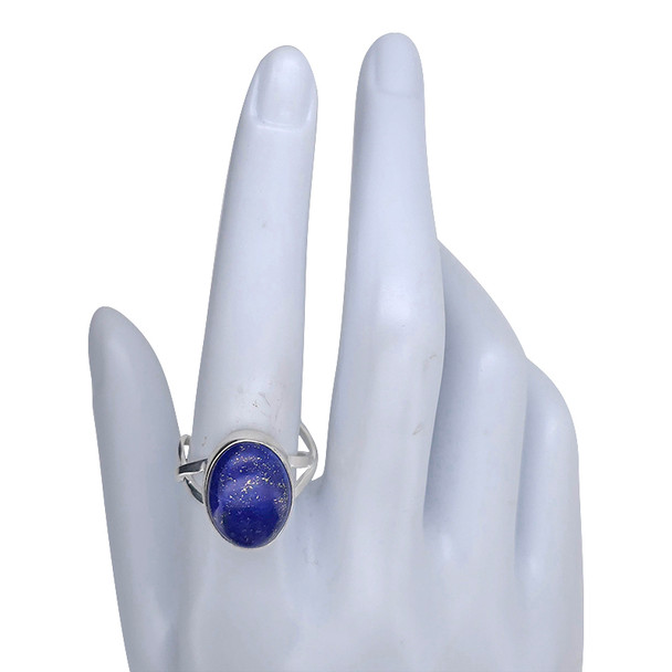 Lapis Sterling Silver Ring