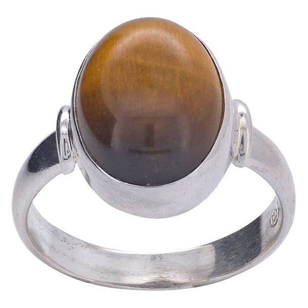 Tiger Eye Sterling Silver Ring