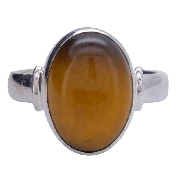 Tiger Eye Sterling Silver Ring
