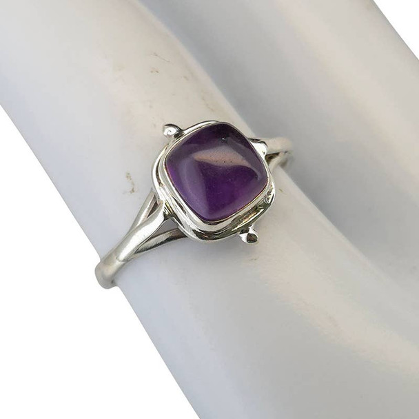 Amethyst Sterling Silver Ring