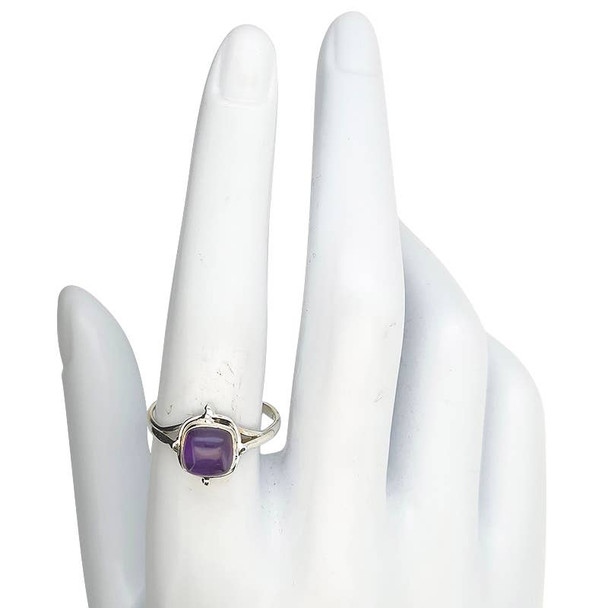 Amethyst Sterling Silver Ring