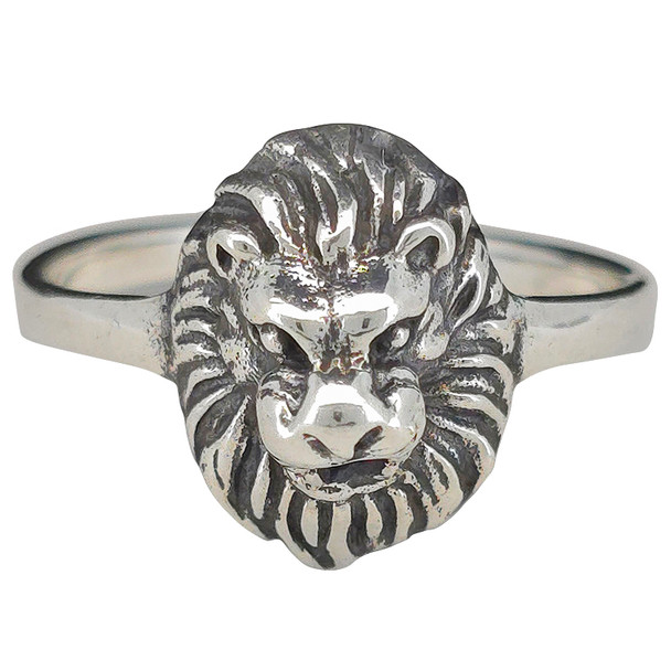Roaring Lion Sterling Silver Ring