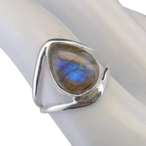Labradorite Sterling Silver Ring