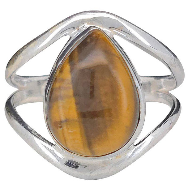 Tiger Eye Sterling Silver Ring