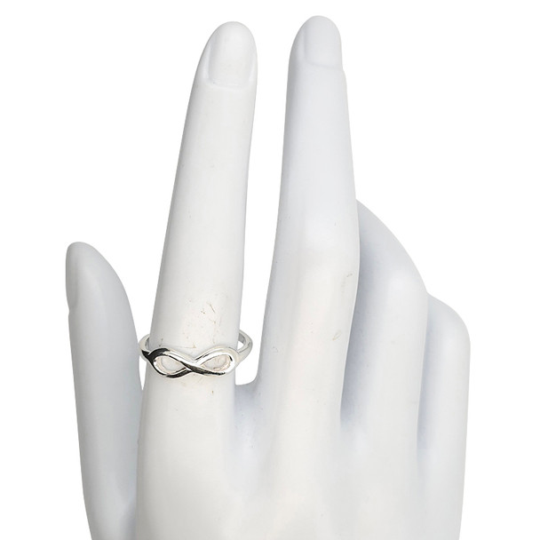 925 Sterling Silver Infinity Ring