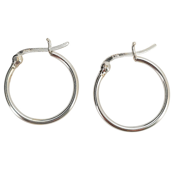 Sterling Silver Hoop Earrings