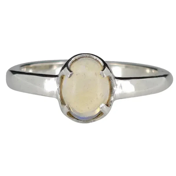 Opal Sterling Silver Ring