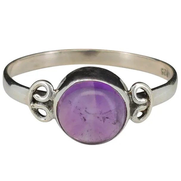 Amethyst Sterling Silver Ring