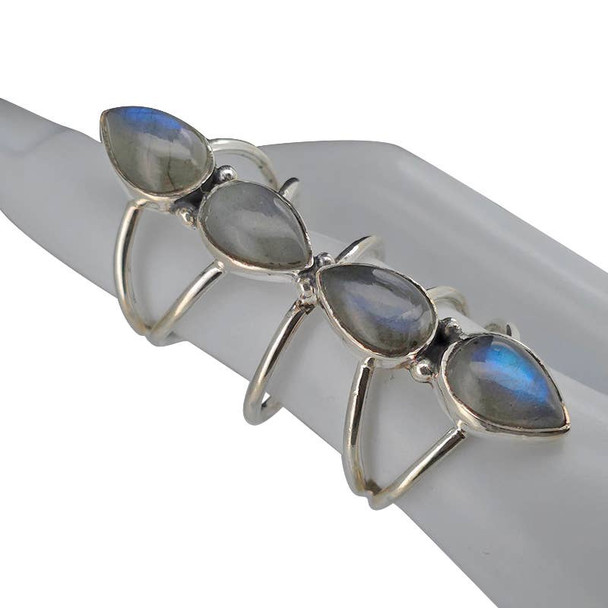 Labradorite Sterling Silver Ring