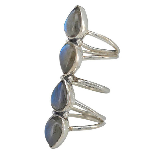 Labradorite Sterling Silver Ring