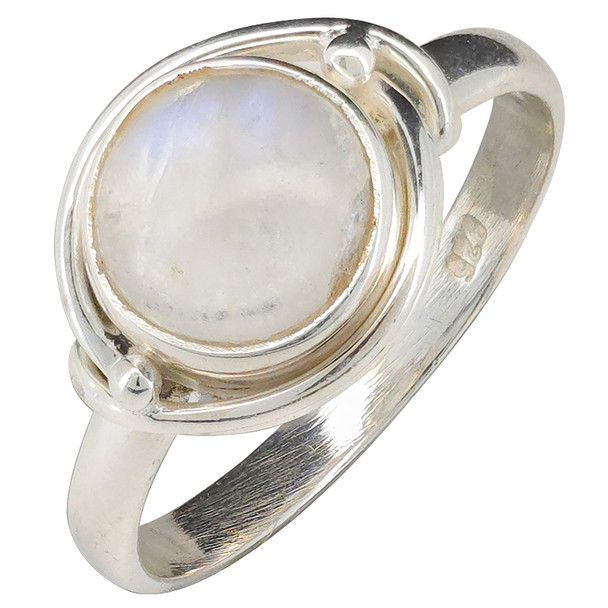 Moonstone Sterling Silver Ring