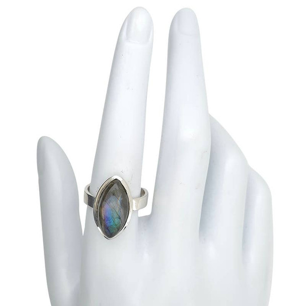 Labradorite Sterling Silver Ring