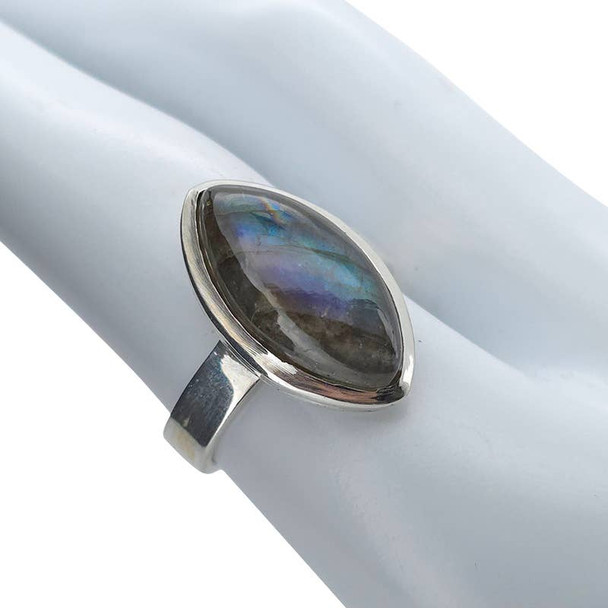 Labradorite Sterling Silver Ring