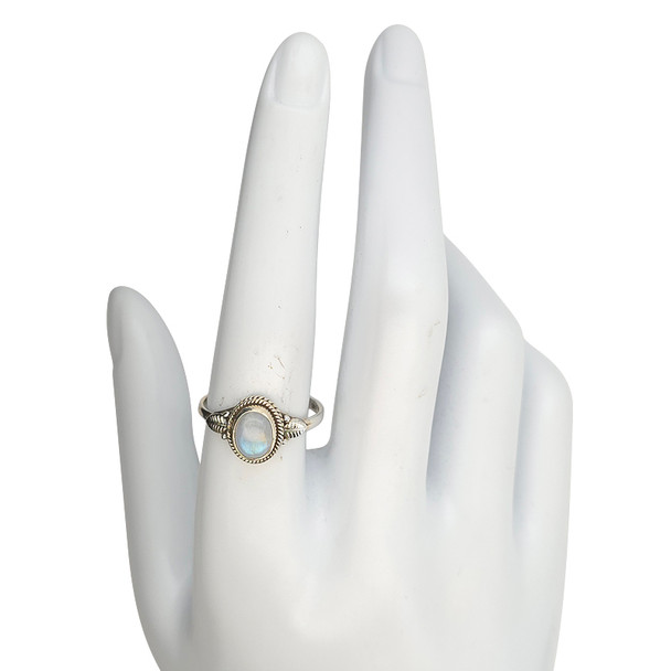 Moonstone Sterling Silver Ring