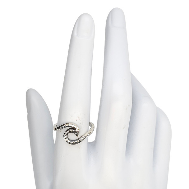 Sterling Silver Swirl Ring