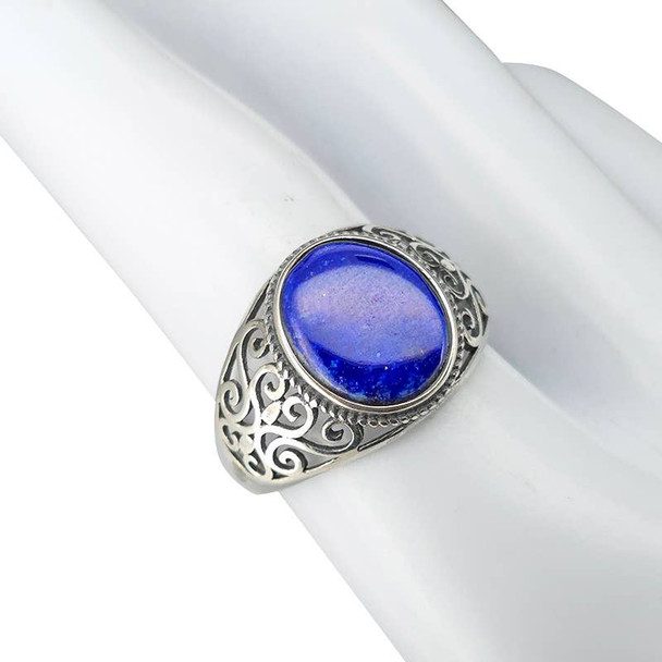 Lapis Sterling Silver Ring